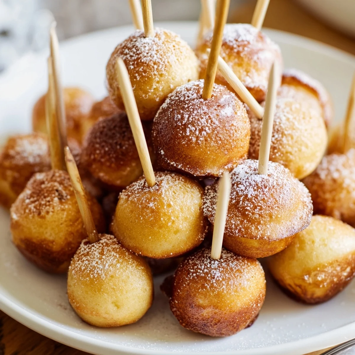 Coffee Butter Cake Pancake Pops
