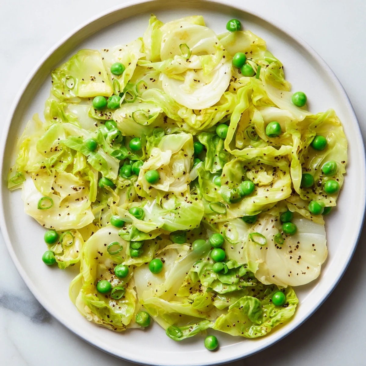 A steaming bowl of flavorful Cabbage Stir-Fry, perfect for a quick and easy vegetarian dinner.