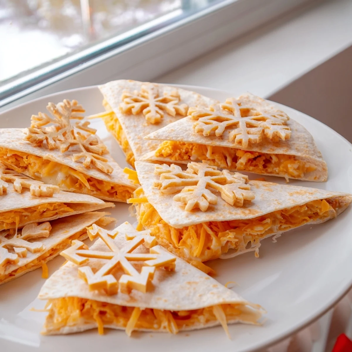 Express Snowflake Quesadillas