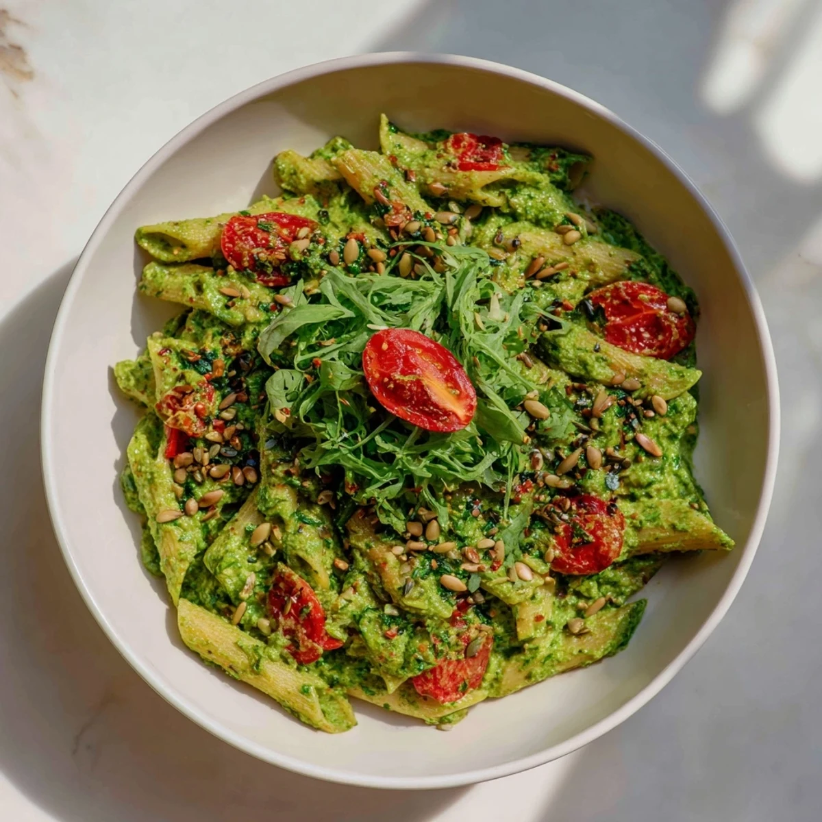 Vegan Green Goddess Pasta