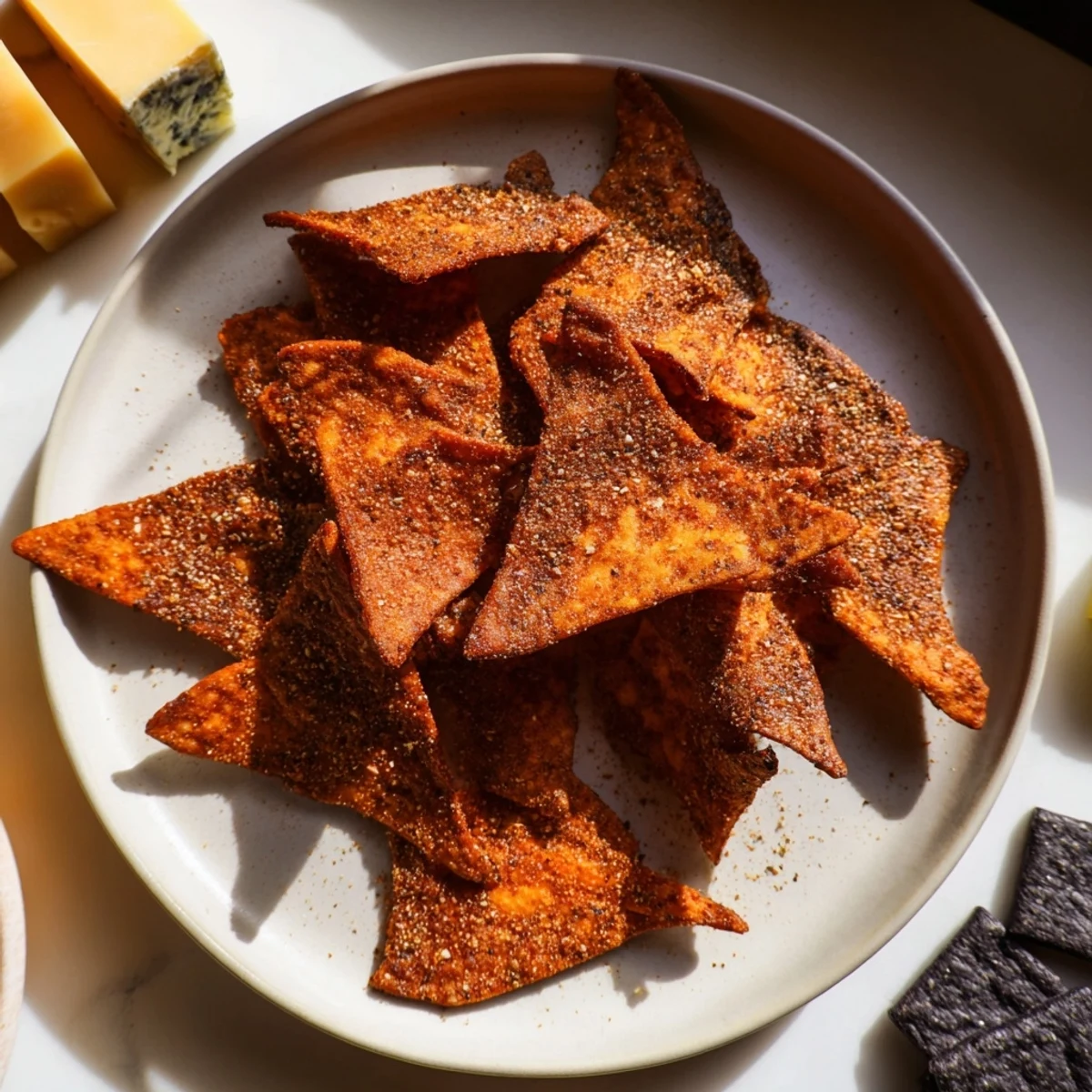 Imagery of a Spooky Night Bat Halloween Board filled with cheese, crackers, and delicious bat-decorated snacks.