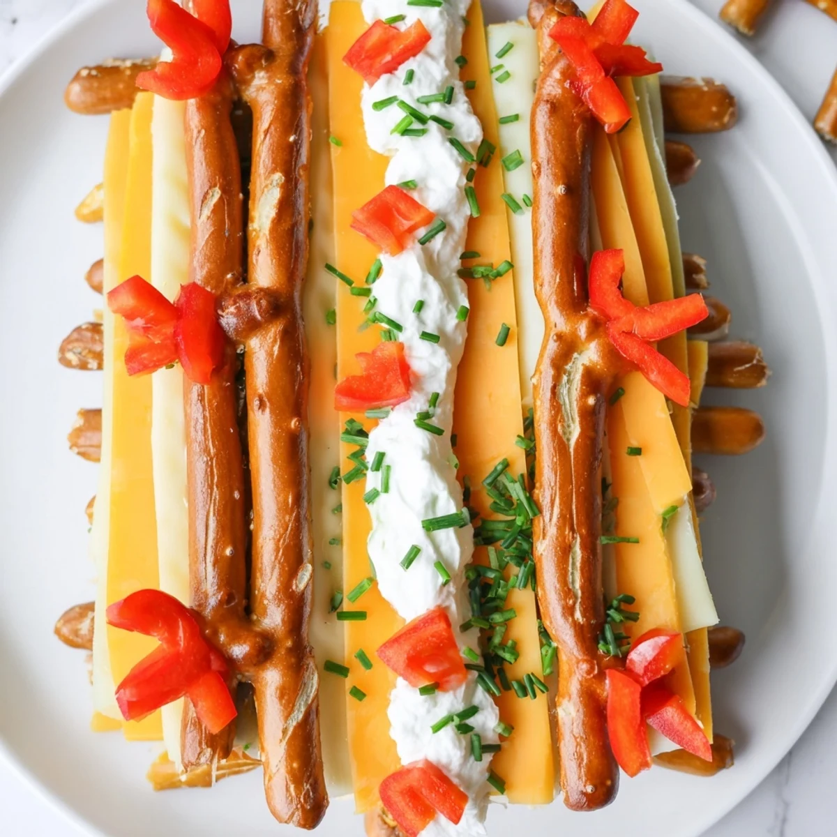 Rustic Log Cabin Appetizer