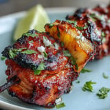 Grilled Chicken Al Pastor Skewers