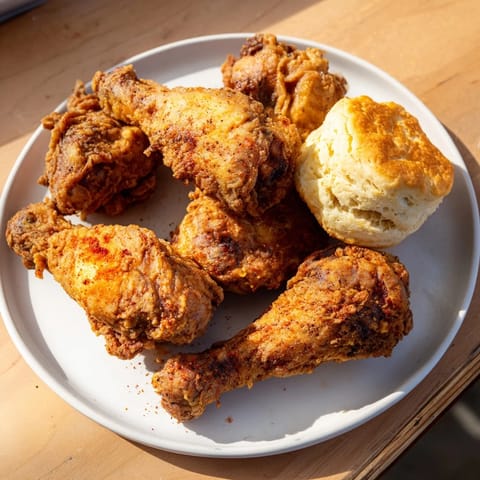 Southern Fried Chicken Biscuits