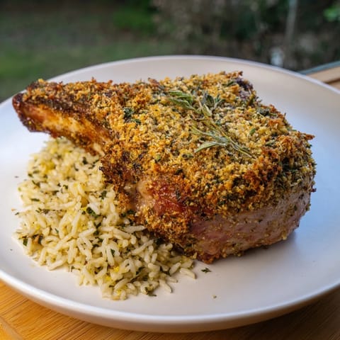 Parmesan Herb Pork Chops