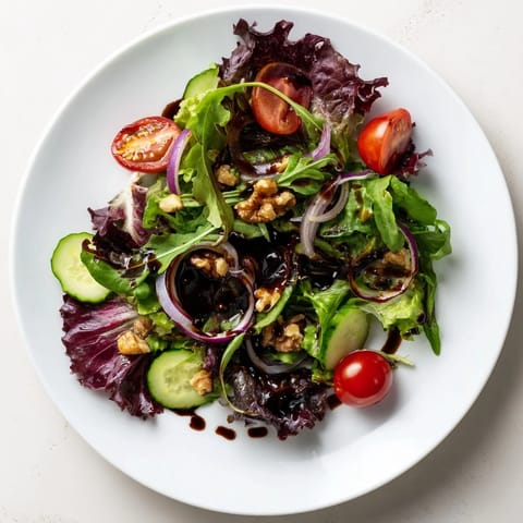 Quick Balsamic Vinegar Salad