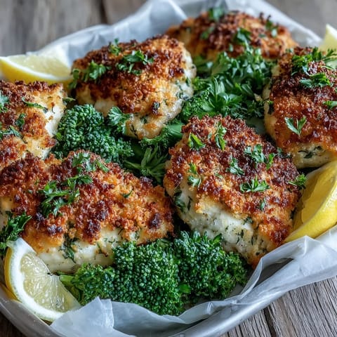 Tender chicken and roasted broccoli florets make an easy, healthy dinner on a single tray.