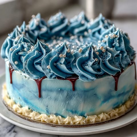 Pisces Sheet Cake Ocean