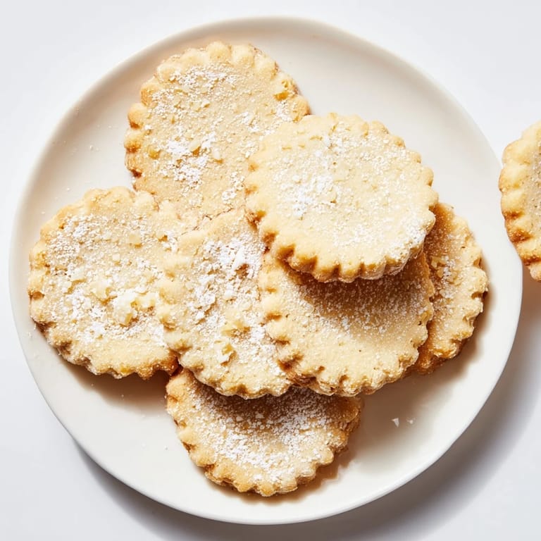Crisp and delicate, these freshly baked classic shortbread cookies are perfect with a cup of tea.
