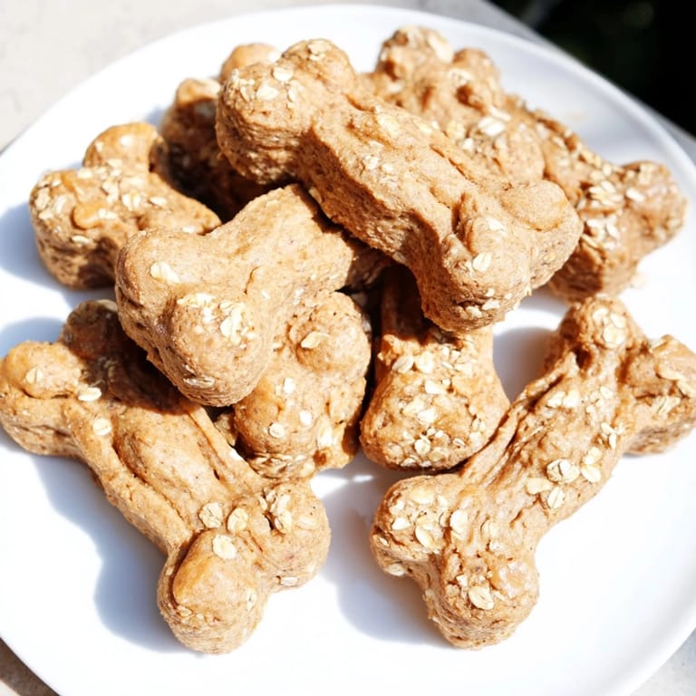 Homemade Pawsitively Good Dog Bone Treats, ready for sharing: a delicious reward for your best friend.